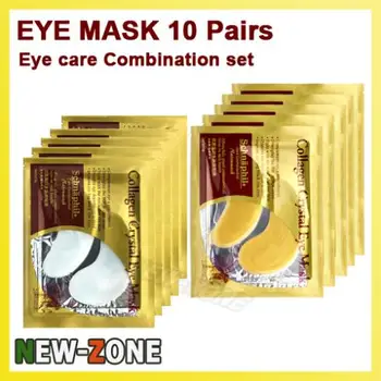 10 Párov Očná Maska Očná starostlivosť o pleť škvrny Deep moisturizing Silné Anti aging vrásky Doprava Zadarmo