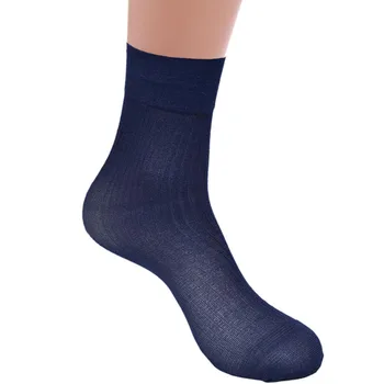 10 Párov/veľa Mužov Bambusové Vlákno Tenké Ponožky pre Mužov Elite Bežné Obchodné Hodváb Ponožky Deodorization Prírodné Antibiotikum