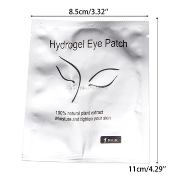 10 párov/veľa Rias Pad Gél Patch nepúšťa vlákna bez Lash Extension Očná Maska facail starostlivosť o pleť, Kozmetické Nástroj-B118