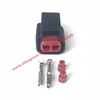 10 Sád 2 Pin COP Náhradné Cievky Na Plug Ceruzka Zapaľovacie Cievky Automobilový Drôtu Konektor Pre Ford EPC-FORD E-4014 E4014