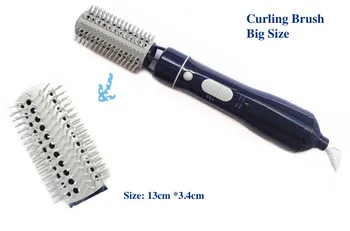 10 v 1 Horúci Vzduch Vlasy Styler 2 Teploty Pro Hair Straightener & Curlers Železa & Vlasov & Vlasy Kefou Nastaviť Elektrické Nástroje Styling