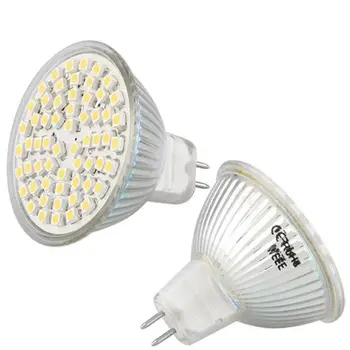 10 x MR16 GU 5.3 60 SMD LED Žiarovka na Svetlo Bodové Svetlo 3W Teplá Biela ÚSPORY ENERGIE