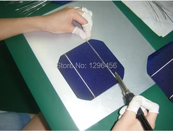 100 Metrov / Množstvo 2.0x0.15 mm solárne kartu drôt pre solárne články spájkovanie Tabbing drôt 100m PV Páse s nástrojmi
