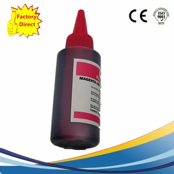 100 ml Univerzálny Purpurová Náplň Dye Ink Kit Pre HP pre CANON pre EPSON Tlačiarne Použiť Pre Puzdra s Tonerom A Ciss
