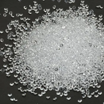10000pcs 4.5 mm, priehľadný Akrylový Diamantu Pre Svadobné Party Dekorácie Konfety Tabuľka Scatter Korálky