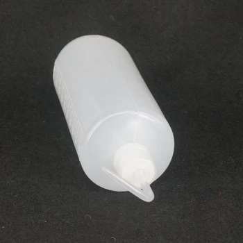 1000ml Plastové PE Laborotary Tetovanie Umyte Squeezy Fľaše Pre laboratórne použitie