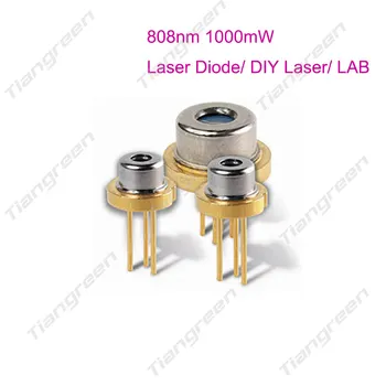 1000mW 808nm Laserová Dióda 9mm K-5 IČ LD 1W Laserová Dióda pre DIY RGB Laser