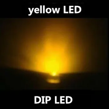 1000pcs 5mm Kolo Ultra Svetlé Biela/Červená/Zelená/Modrá/žltá/oranžová/UV fialová/pink LED Lampa 20000mcd DIP LED