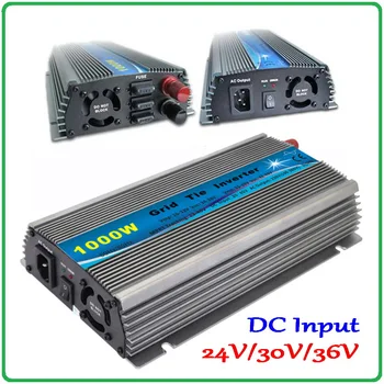 1000W siete Kravatu Invertor MPPT Funkciu, 20-45VDC na AC190-260V alebo 90-140V Čistá Sínusová Vlna Výstup Mikro na grid kravatu invertor 1000W
