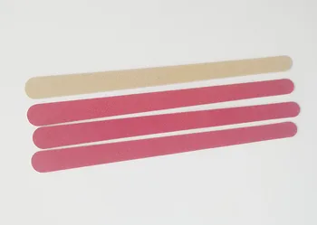 100ks dvojité farba 178mm pilníčkov na nechty Red&Drevené drevo Nechty Súbor 180/240 Jednorazové Nástroje na Manikúru.