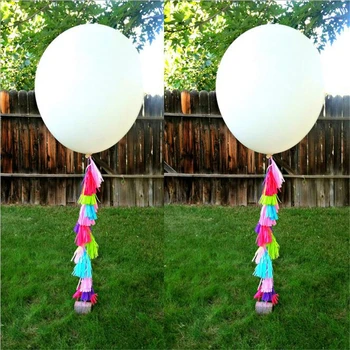 100ks Tissue Papiera Strapce Garland Buntings Pompom Garland Páse s nástrojmi Balóny DIY Vonkajšie Baby Sprcha Narodeninovej Party Dodávky