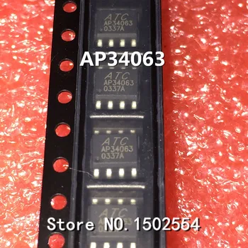 100KS/VEĽA AP34063 34063 prepínanie regulátor čip SOP-8