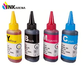 100ml Náhradná Dye Ink kit pre Brata LC211 LC213 LC215 LC217 LC219 pre Brother DCP-J4220N-B/W MFC-J4720N J4220N J4720N Tlačiareň