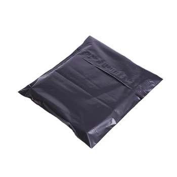 100pcslot 25x31+4cm Black Express Taška Poly Mailer Mailing Taška Obálky Samolepiace Tesnenie Plastové Tašky H2013