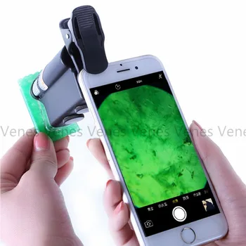 100X Zoom LED zväčšovacie sklo Klip Mikroskopom Oblek Pre Tablet Ipad LG Mobilný Telefón, PC iPhone