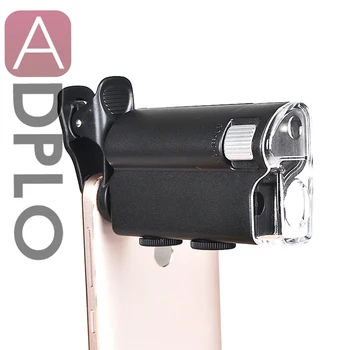 100X Zoom LED zväčšovacie sklo Klip Mikroskopom Oblek Pre Tablet iPad LG Mobilný Telefón, PC iPhone