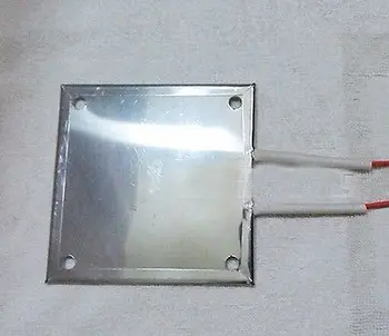 100x100mm 220V AC Nerezovej Ocele vykurovacie štítku Ohrievača pre Chemical reagent plesne Elektrické Drôty