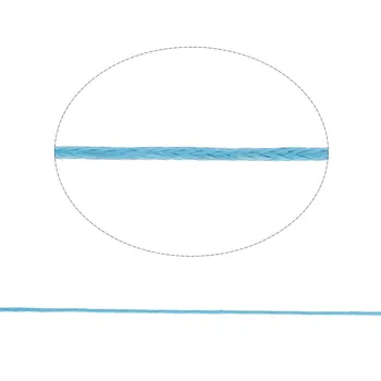 100Yards Cievka 1MM Nepremokavého Bavlna Kábel Prevlečte Kábel Plastové String Popruh Pre DIY Lano Perličiek Náramok, Náhrdelník, Takže