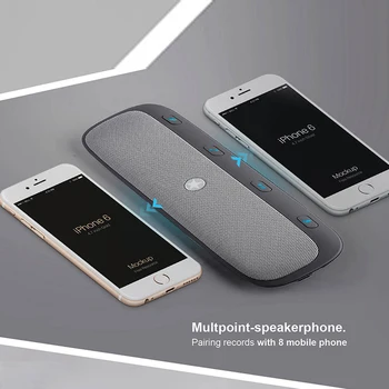 10M Bezdrôtová Handsfree Súprava do Auta hlasitý Odposluch Audio Music Reproduktor pre iPhone samsung Smartphony Auto Bluetooth Handsfree