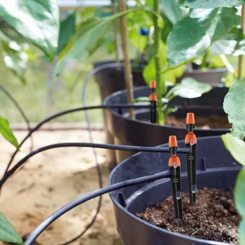 10M Záhradný Závlahový Systém Automatické Kvapkové Micro Sprchové Súpravy, Terasové Dvore Rastlín Vegetabel Berry Krajiny Zalievanie Dodávky