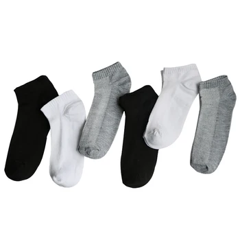 10Pair Ponožky Letné Muž Loď Ponožky Pre Mužov Calcetines Neviditeľné Ponožky Tenké Mužov Ponožka Ľudských Biela Čierna Calcetines Homme Socken