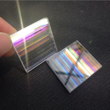 10PCS 32x30x4mm Chybný Obdĺžnik Optické Sklo Lom Dichroickým Prism Predaj Dekorácie Farebné Svetlo Výskum