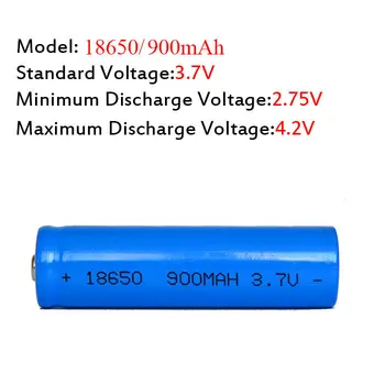 10pcs Batéria Pre E-Knihy 900Mah 3,7 V 18650 Batéria Li-Ion Lítiové Dobíjacie Batérie Pre Led Baterka