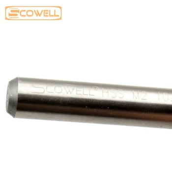 10pcs/box HSS M2(6542#) DIN338 Twist vrtákov jobber vrtákov pre pevného kovu, nehrdzavejúcej ocele 1 mm 2 mm 3 mm 4 mm 5 mm 6 mm,7 mm,8 mm