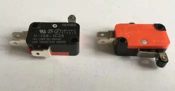 10pcs cestovné prepínač micro switch self-resetovanie V-15-1C25 V-151-1C25 V-152-1C25 V-153-1C25 V-154-1C25 V-155-1C25 V-156-1C25