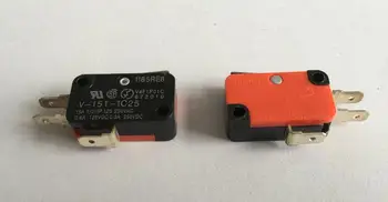10pcs cestovné prepínač micro switch self-resetovanie V-15-1C25 V-151-1C25 V-152-1C25 V-153-1C25 V-154-1C25 V-155-1C25 V-156-1C25