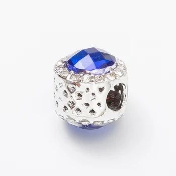 10pcs Fit Pandora Prívesky Originálny Náramok Dištančné Kúzlo Perličiek Duté Guľôčky Šperky Čo DIY js1167