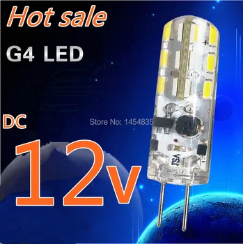 10pcs G4 LED kukurica svetlo DC, 3w 12V 5w 6w Namiesto 20-30w halogénové lampy 360 stupeň úsporné svetlo Crystal žiarovka doprava zadarmo