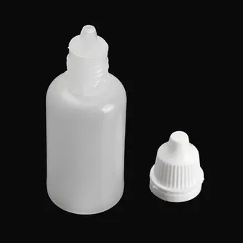 10pcs hot predaj Prázdne Plastové Stlačiteľný Kvapkadla Fľaše (30ml) XK05