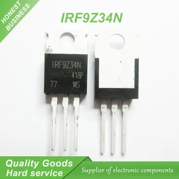 10pcs IRF9Z34N IRF9Z34 IRF9Z34NPBF MOSFET MOSFT PCh -55V -17A 100mOhm 23.3 nC-SA-220 nový, originálny