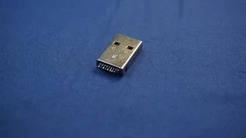 10pcs USB 3.0 Konektor Typu Samec konektor SMT PCB modrá izolátor/M