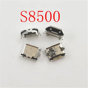 10pcs USB Nabíjací Port Konektor Doku Opravy Dielov pre Samsung I9105 I9105P S8500 S8530 I329 B7300C I519 vysokej kvality
