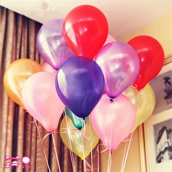 10pcs/veľa 10inch1.2g Latexový balón Hélium Pearl balóny Svadobné globos Party, Narodeniny, Plesy Klasické hračky vianočný darček Becky