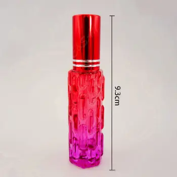 10pcs/veľa 12ml Parfum Sklenené Fľaše Prázdne Parfum Spray Fľaša Farebné Naplniteľné Kozmetické Sklo Vôňa Fľaša Cestovné Použitie