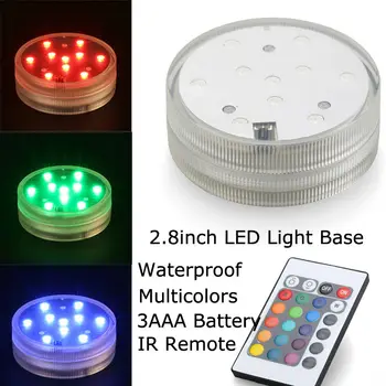 10pcs/veľa Všetky Príležitosti Vonkajšie Dekorácie Diaľkovo Ovládané LED Vodeodolné Svetlo Pre Papierové Lucerny