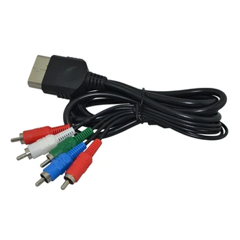 10pcs Vysokej kvality Komponentný AV Kábel usb Kábel pre Pripojenie Microsoft Xbox Prvej Generácie Audio Video RCA Kábel