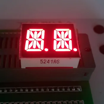 10PCS x 0.54 palcov Červená Spoločná Katóda/Anóda 2 Digitálne Trubice 5241AS /5241BS LED Displej Modul