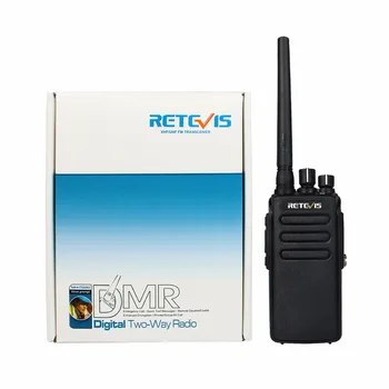 10W Walkie Talkie Digitálne DMR Rádio Retevis RT81 Vodotesný IP67 UHF 400-470 Mhz VOX Šifrovanie, Digitálny/Analógový Rádio A9119A
