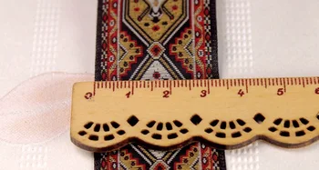 10yards*5 cm Čínsky Pásky Digital Žakárové Kvet Ruban Pásky/Výšivky Popruhu HOBBY Ručné Šitie Opony Príslušenstvo