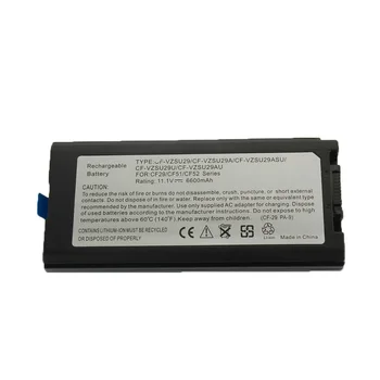 11.1 v 6600mah Japonský Mobilný Nový Notebook Batéria pre PANASONIC CF-VZSU29U CF-VZSU29AU CF52 CF29