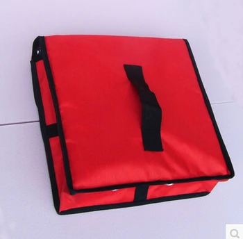 11 Palcový Pizza tašky 33*33*11 cm pizza dodania taška červená farba