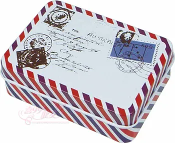 12 ks/Veľa Tin úložný box Sladké Dievča Tlačidlo mieste dizajn box kanister Candy rakve prípade Dievča, darček Novinka domácnosti
