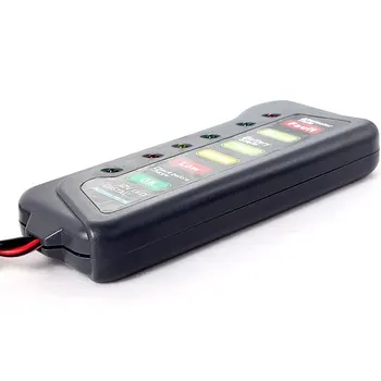 12 V Digitálnych Batéria Alternátor Tester Autobatérie Diagnostické Testovanie Nástroj