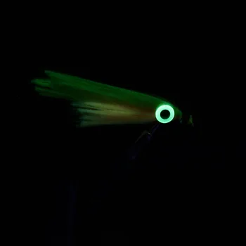 120 ks/set 3 mm/5 mm/7mm 3D Svetelné Rybárske Lure Oči Lietania Viazanie Materiál Prípravky Remesiel Bábiky Svietiť V Tme Háčiky, Návnady na Noc