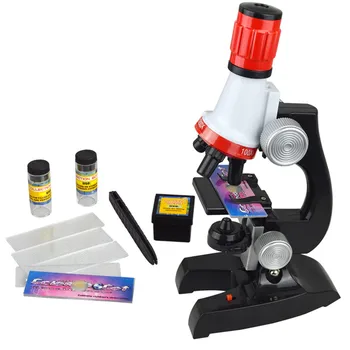1200X 100X 400X Trinocular biologický mikroskop Focusable Vedy a Vzdelávania mikroskop kit rafinované Vedecké Prístroje