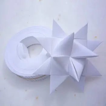 120pcs 5mm Biela DIY Papier Skladanie Papiera Umenie Quilling Origami Materiál J2Y